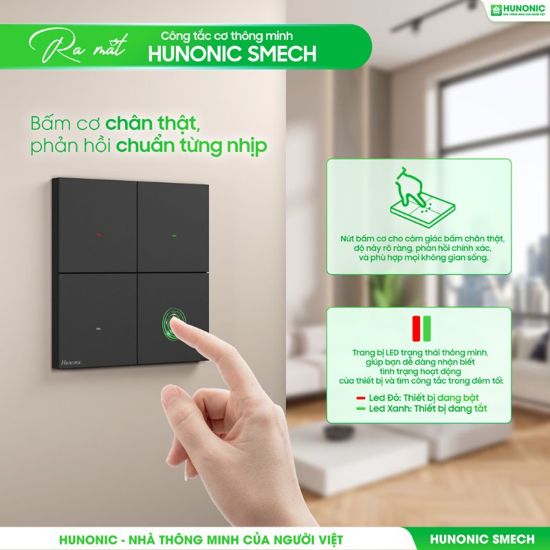công tắc hunonic smech